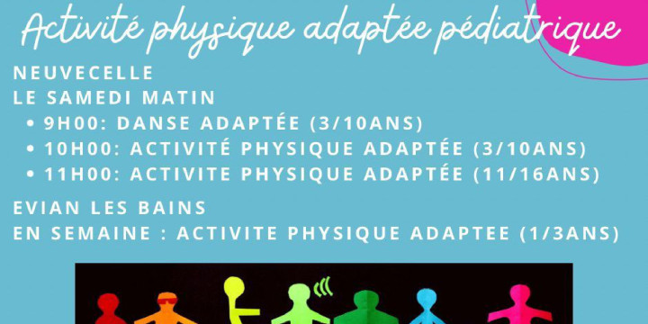 Atelier - Activité physique adaptée au handicap pédiatrique